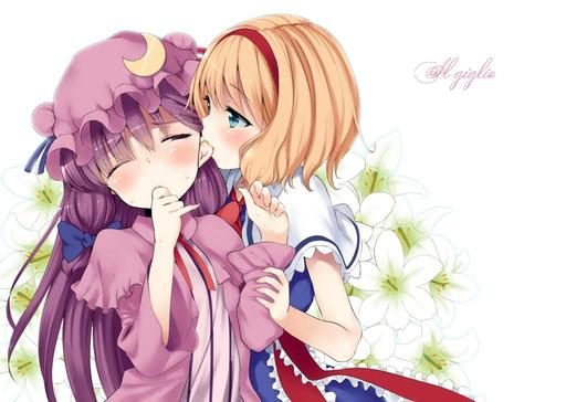 Best Art of Touhou. Part III [Shoujo-Ai]